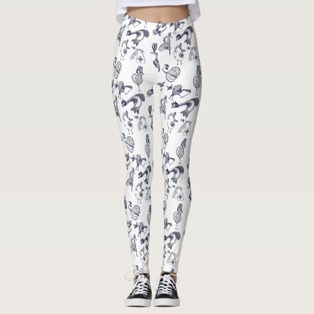 Leggings Aves fabulosas (Anverso)