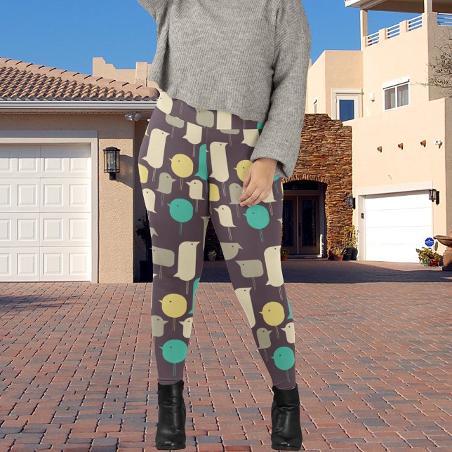 Leggings Aves geométricas (Subido por el creador)