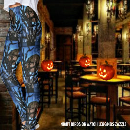 Leggings Aves nocturnas vigiladas