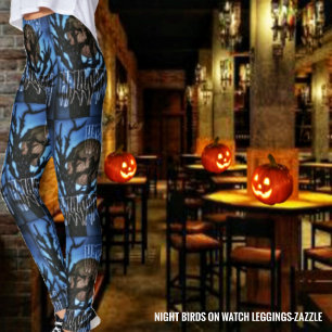 Leggings Aves nocturnas vigiladas