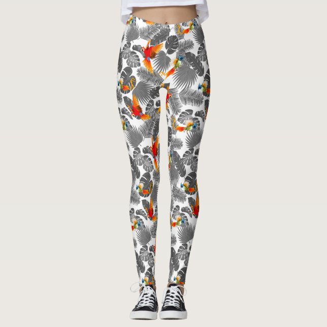 Leggings aves tropicales (Anverso)