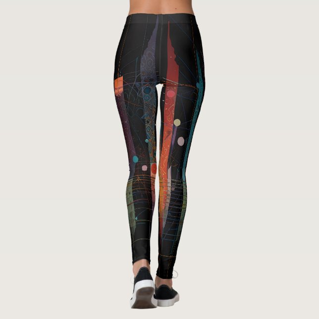 Leggings Aztec Zodiac Abstract Mix (Reverso)