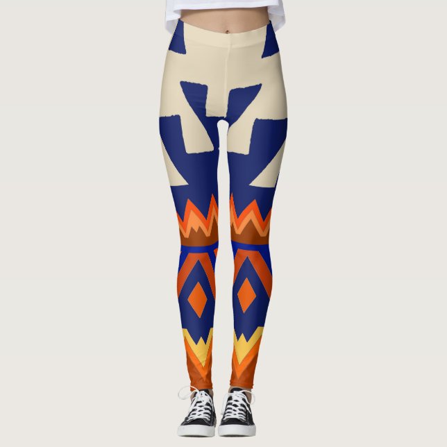 Leggings aztecas (Anverso)