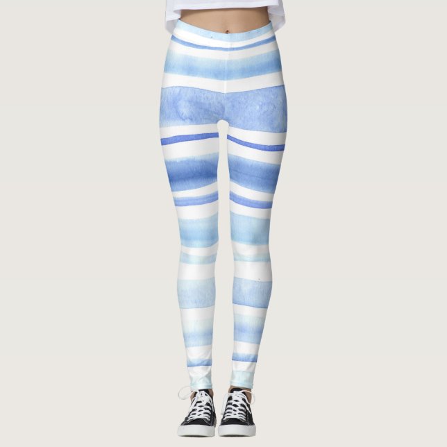 Leggings azul acuático (Anverso)