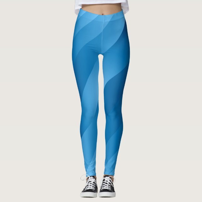 Leggings azul clásico 21 (Anverso)