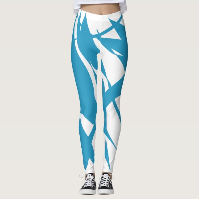 LEGGINGS AZUL DE SKETCH (Anverso)