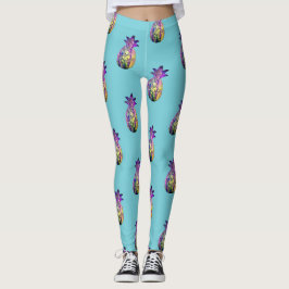Leggings Azul expreso de la piña