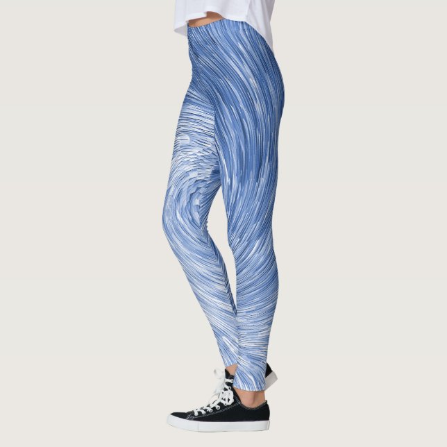 Leggings Azul giratorio...... (Izquierda)