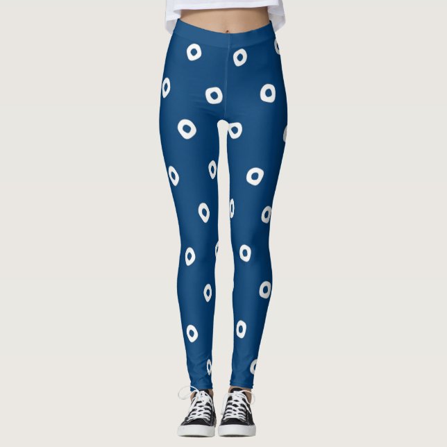 Leggings Azul índigo japonés (Anverso)