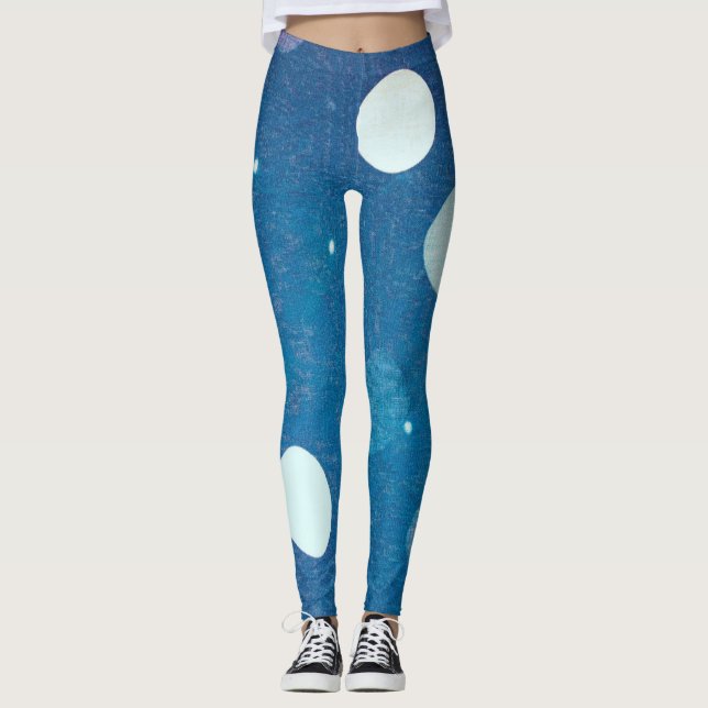 Leggings Azul índigo japonés (Anverso)