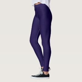 Leggings Azul marino sólido