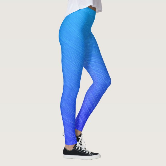Leggings Azul mezclado hermoso (Derecha)
