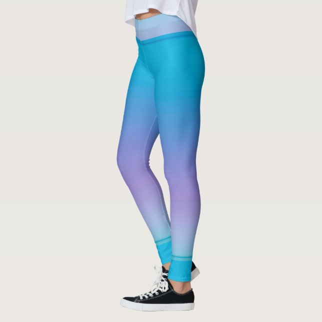 Leggings Azul púrpura popular (Izquierda)