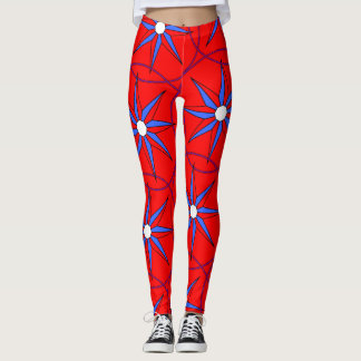 Leggings Azul rojo Ir