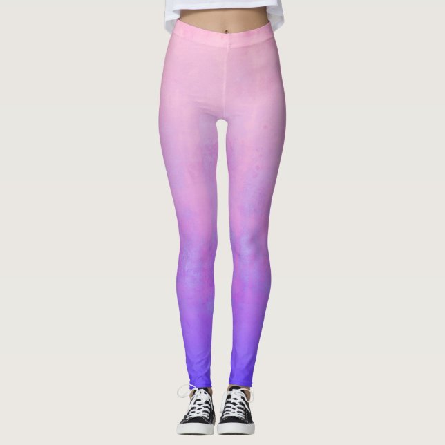 Leggings Azul rosa oscuro (Anverso)
