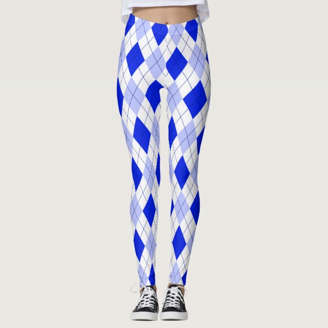 Leggings Azul Sobre Argel Azul (Anverso)