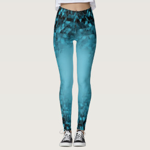Leggings Azul único