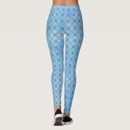 Leggings Azul verde verde azulado