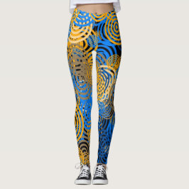 Leggings AZUL y AMARILLO    - Piernas