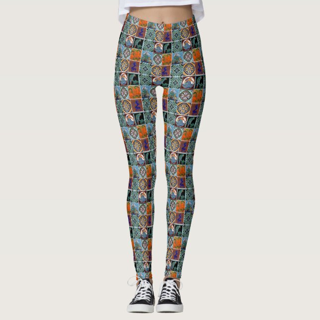 Leggings azulejos catalina (Anverso)
