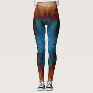 Leggings Azules de cobre