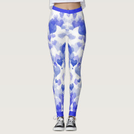 Leggings Azules flotando