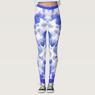 Leggings Azules flotando