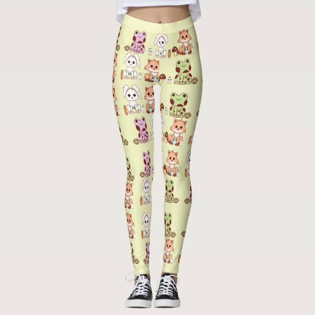 Leggings ¡B4L el | Kawaii inspiró el | ABDL/DDLG el | (Anverso)