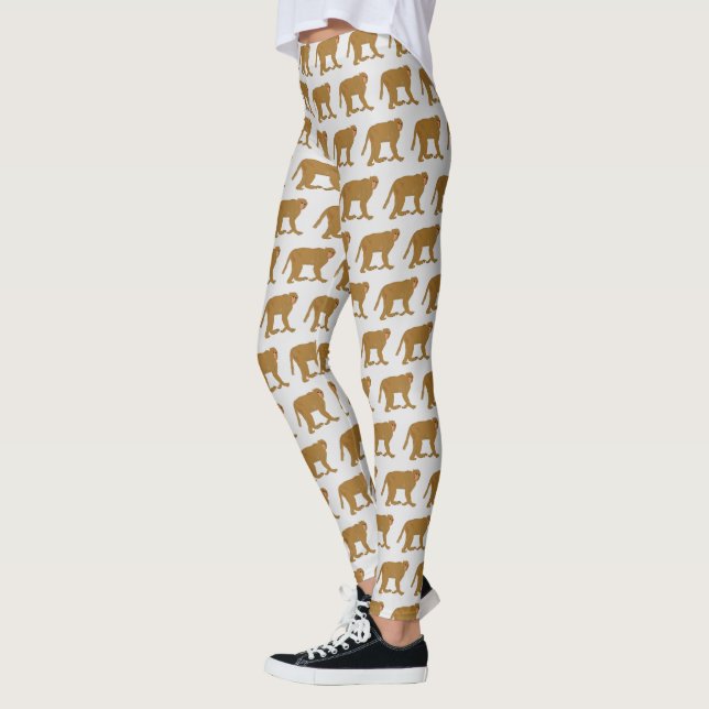Leggings Baboon Monkey Art  (Izquierda)