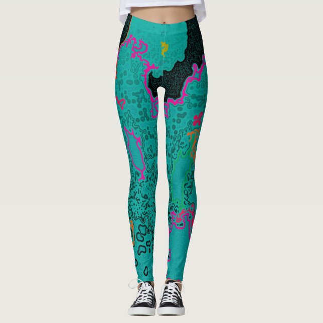 Leggings bacterias (Anverso)