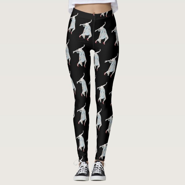 Leggings Bailarina de jazz, (Anverso)