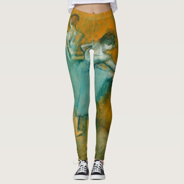Leggings Bailarinas de Degas en el ballet de bar (Anverso)