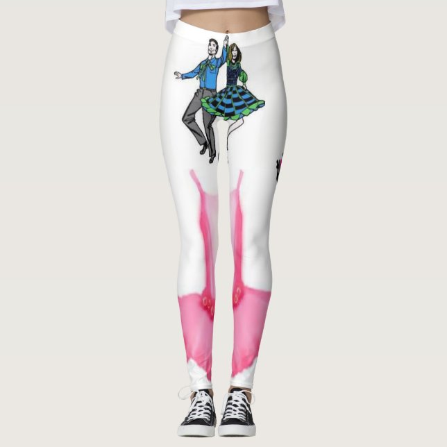 Leggings baile de las piernas (Anverso)