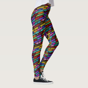 Leggings Baile de salón de baile Estilos de baile Impre