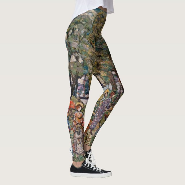 Leggings Bajo los árboles de Maurice Prendergast, Arte fino (Derecha)