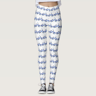 Leggings Balanceo Bicicleta Watercolor Art