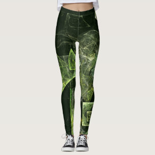 Leggings Balanza torcida Resumen Arte