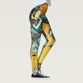 Leggings Balas de Samurai Swordsman