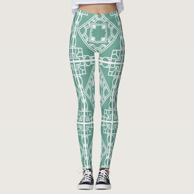 Leggings Baldosa Art Deco (Anverso)