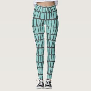 Leggings Baldosas azules