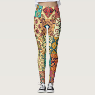 Leggings Baldosas portuguesas: Estilo Azulejo sin inconveni