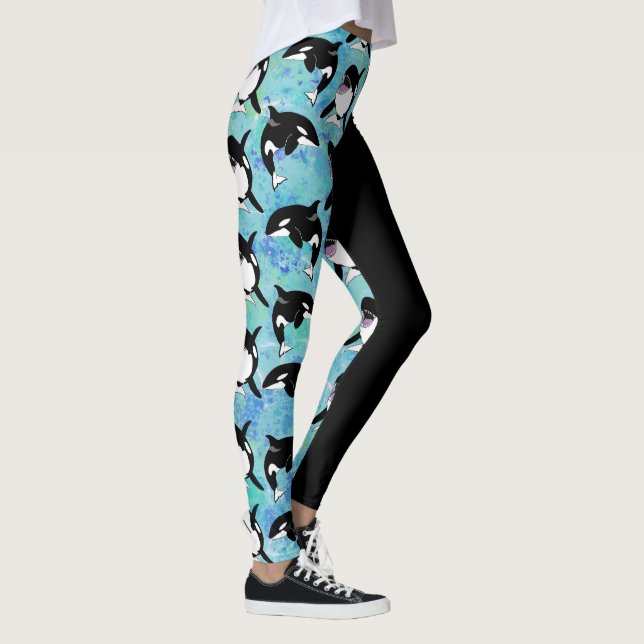 Leggings Ballena asesina de Orca (Derecha)