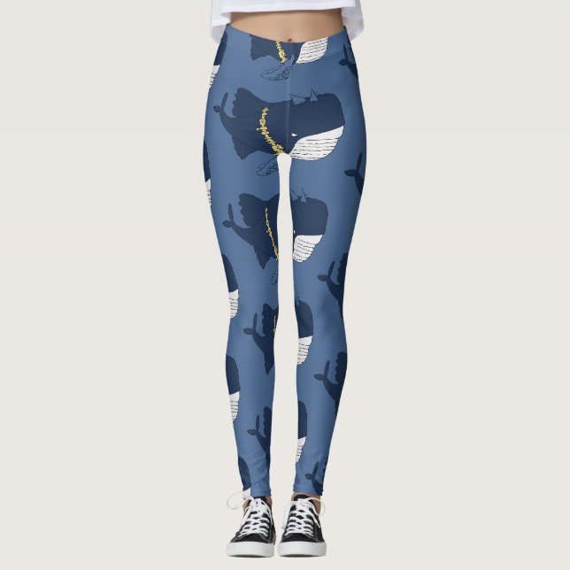 Leggings Ballena Vigilante (Anverso)