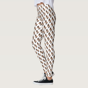 Leggings Baloncestistas Número Uno Con Baloncesto