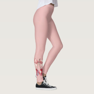 Leggings Baloncesto discográfico rosa