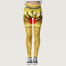 Leggings Baloncesto y pines con la palabra STRIKEOLOGIST
