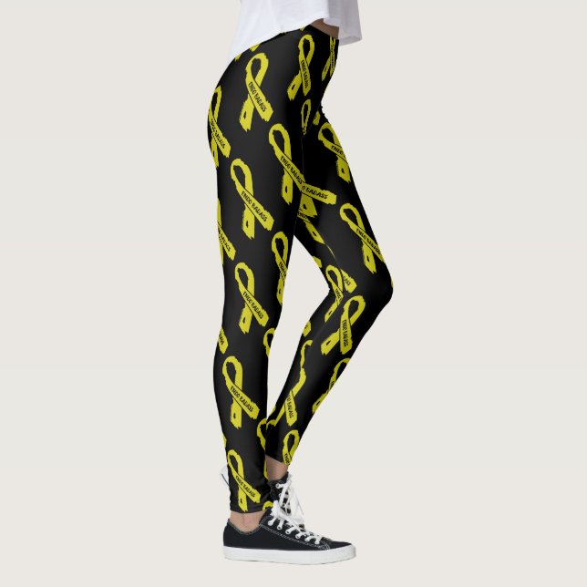 Leggings Banda/ cinta rota...Endometriosis (Derecha)