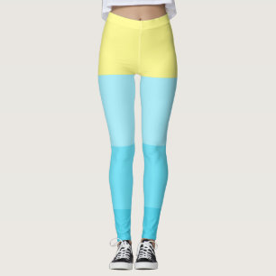 Leggings Banda de color mixto personalizada
