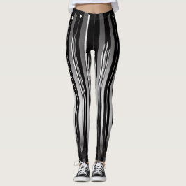 Leggings Banda moderna / Piernas blancas negras