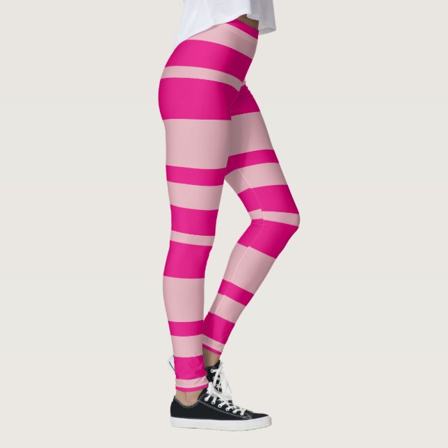 Leggings Banda rosa brillante (Derecha)